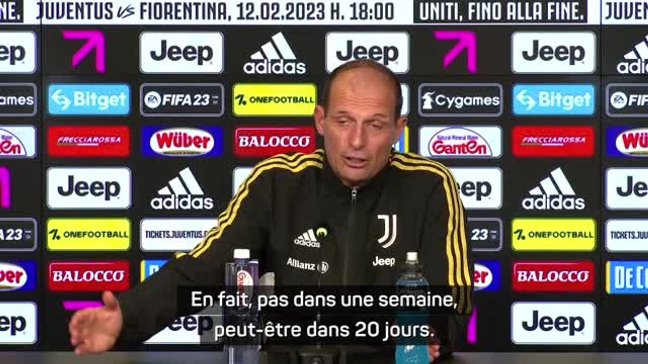 Juventus - Allegri : "Le retour de Pogba ? Pas...