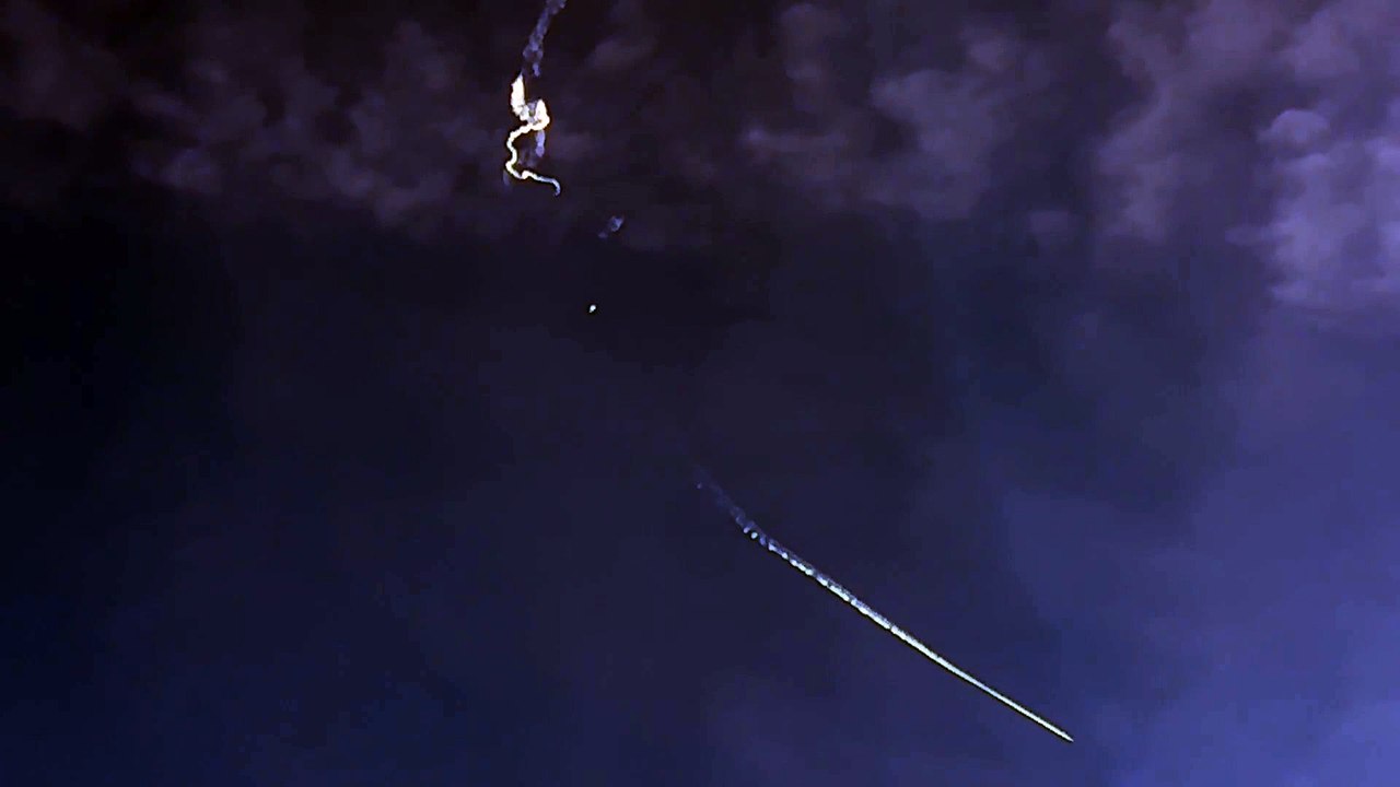 Man Captures Suspect Chinese Spy Balloon Being Shot Down From His Yard