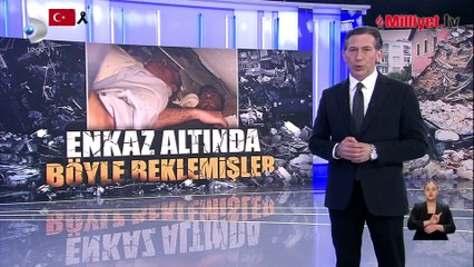 76 saat enkaz altında kalan baba ve oğulları hayata böyle tutundu