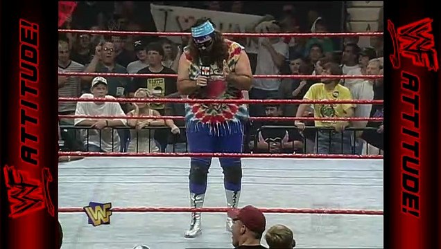 Dude Love vs. Brian Pillman WWF RAW (1997)