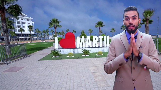 شقة فاخرة للكراء في كورنيش مرتيل مجهزة بالمصعد 2 غرف و صالون APPARTEMENT MODERNE À LOUER À MARTIL