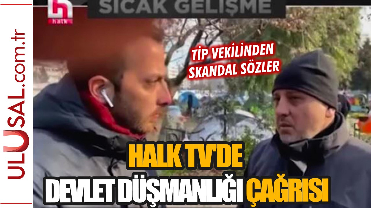 Halk TV'de devlet düşmanlığı çağrısı: TİP vekili Şık'dan skandal sözler
