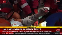 İskenderun ve Kahramanmaraş'ta depremin 138. saatinde iki kişi enkaz altından kurtarıldı