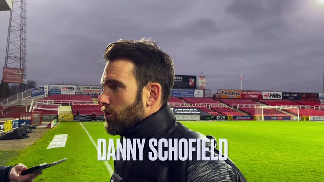 Doncaster Rovers boss Danny Schofield discusses Swindon Town win
