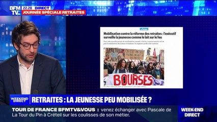 L'ENQUÊTE - La jeunesse peu mobilisée contre la réforme des retraites
