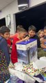 Boy and His Friends Get Excited Over Him Getting Gaming Console for Birthday Gift