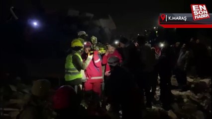 Kahramanmaraş'ta enkaz altındaki çift, 138 saat sonra kurtarıldı