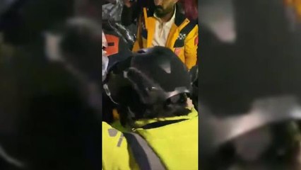 İbb İtfaiye Ekipleri, Depremin 138. Saatinde Hatay'da Anne ile Oğlunu Sağ Olarak Enkazdan Çıkardı