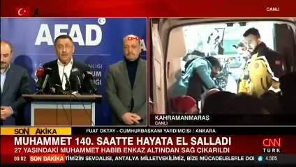 Cumhurbaşkanı Yardımcısı Oktay'dan AFAD Koordinasyon Merkezi'nde açıklamalar