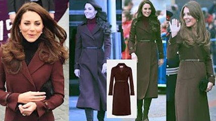 Princess Kate Is WEARING A BRAND-NEW $595 HOBBS BROWN COAT That Is Eerily Similar To One From 2011.