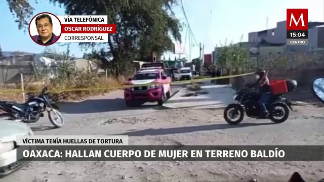 En Oaxaca, encuentran a mujer sin vida en un terreno baldío