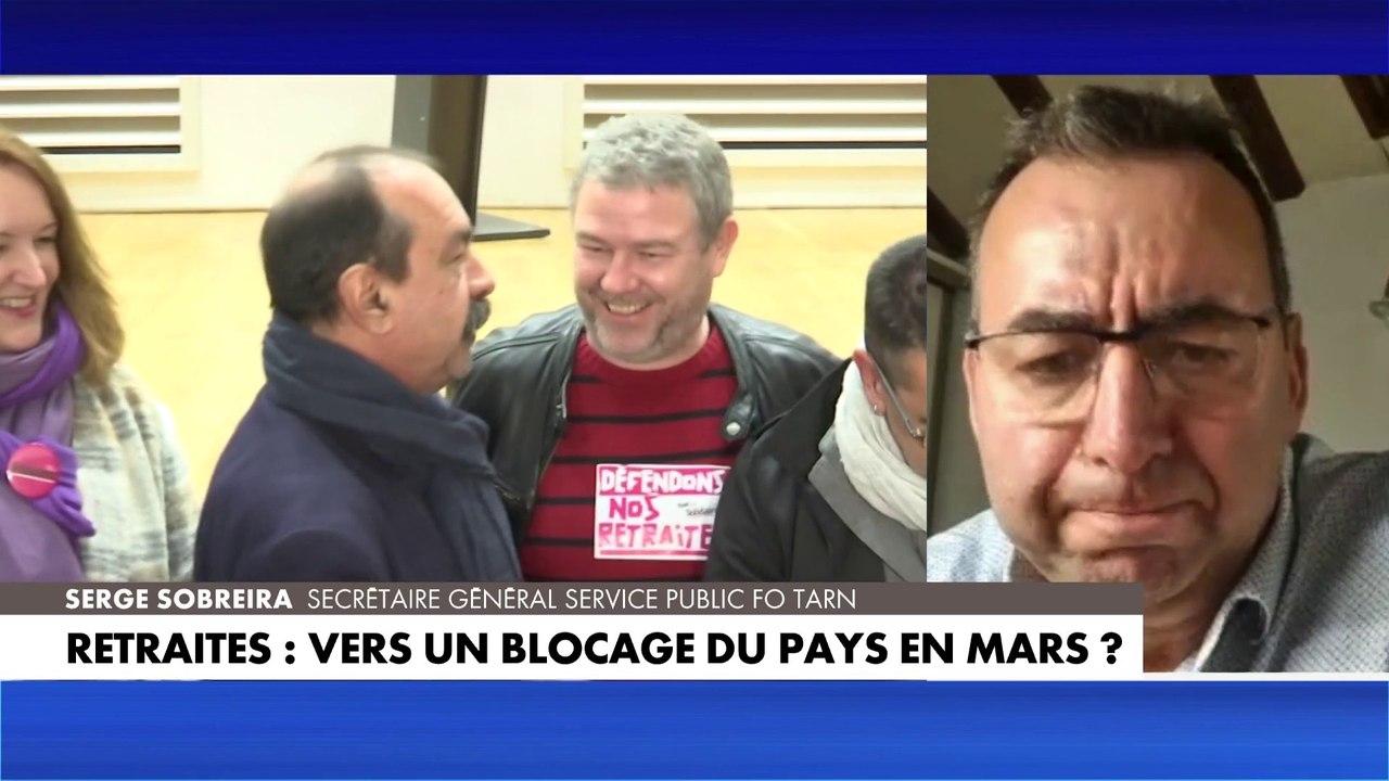 Serge Sobreira : «On se dirige tout droit vers un blocage […] La fin justifie les moyens»
