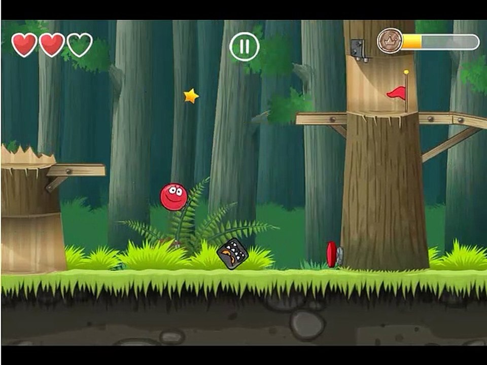 Red Ball 4 Full Gameplay Walkthrough | Red Ball 3 Game over - Ikko Fire #games #shorts
