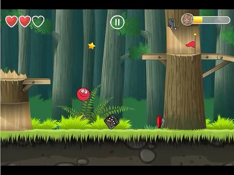 Red Ball 4 Full Gameplay Walkthrough | Red Ball 3 Game over - Ikko Fire #games #shorts