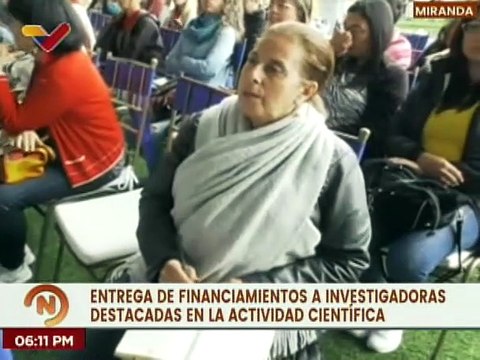 Entregan financiamientos a investigadoras en el II Encuentro de Mujeres y Niñas en la Ciencia