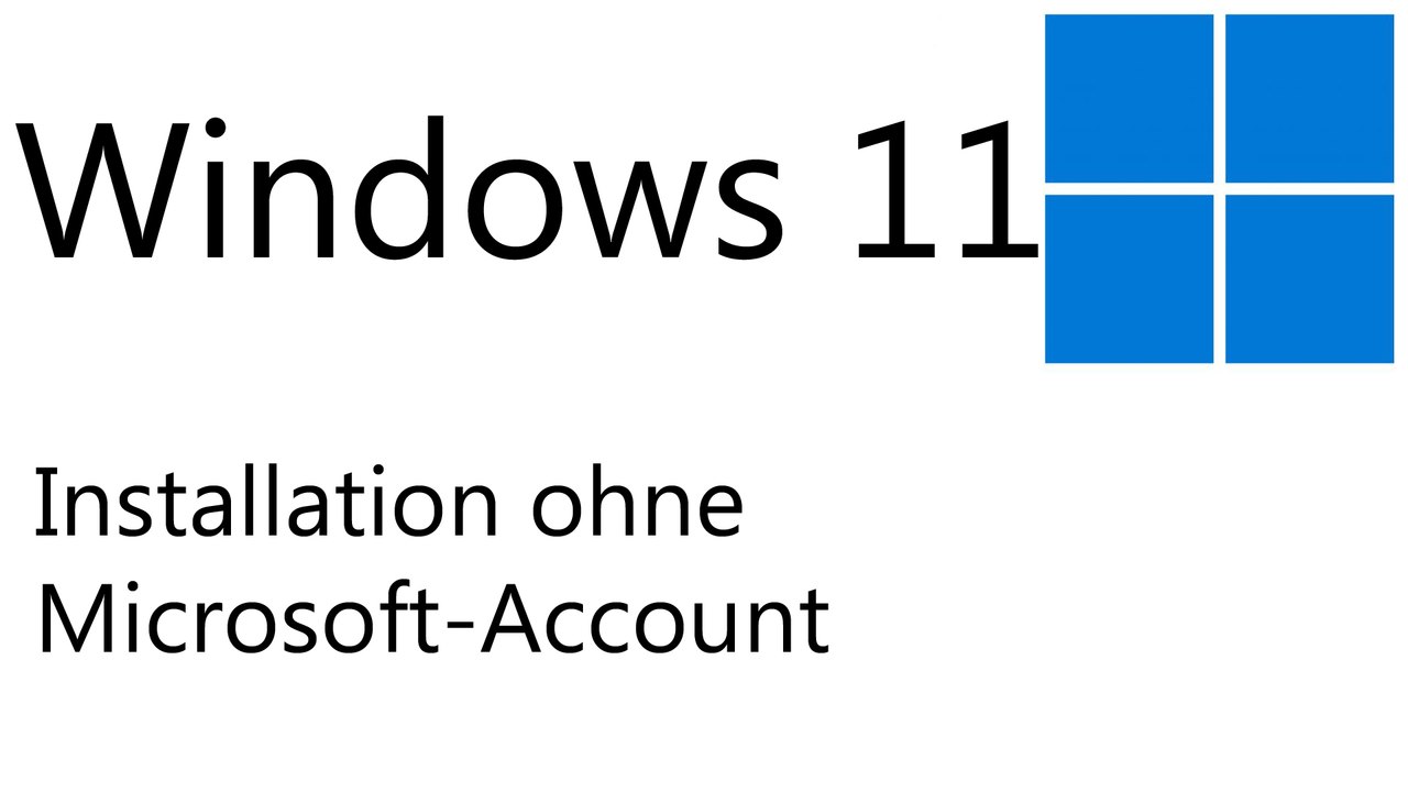 [tut] windows 11 - lokales konto bei der installation nutzen (kein ms-account!) [4k | de]