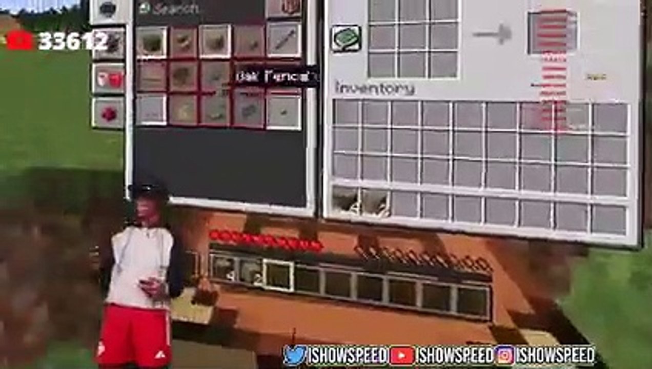 iShowSpeed plays Minecraft in VR