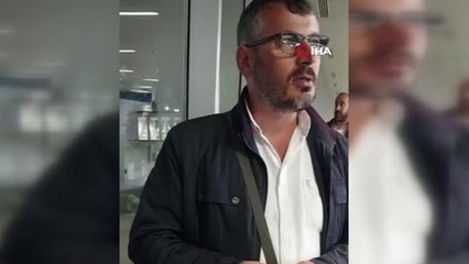 Umre'den dönen Trabzon kafilesine Cidde Havalimanı'nda duygulandıran bağış