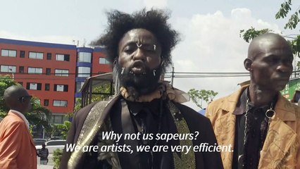 DR Congo's dandy dressers ask for government support