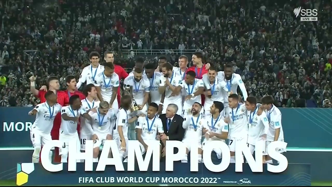 Eight goal thriller sees Real Madrid lift 5th Club World Cup title