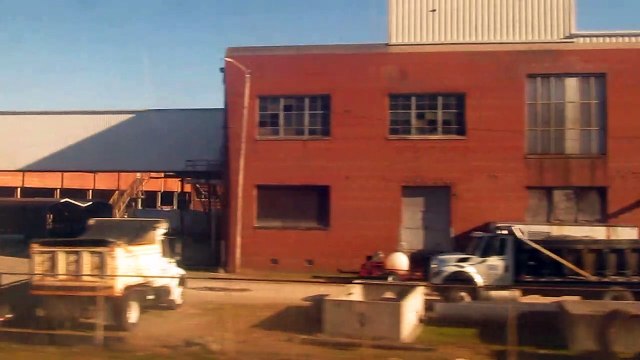 Amtrak 89 pulls into Rocky Mount with CSX Train departing Rocky Mount with 42 cars