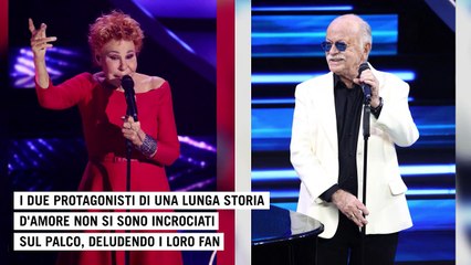 Download Video: Sanremo, Gino Paoli e Ornella Vanoni: la reunion non c'è ma, ma sul palco non mancano gaffe e ironia