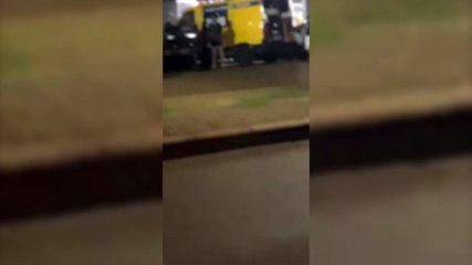 Jovens entram vias de fato na Av. Bossolan em Braganey