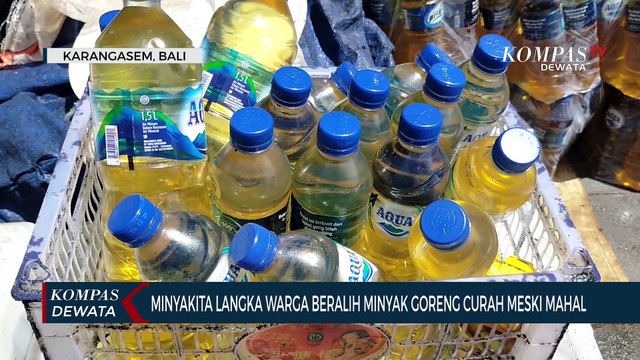 Minyakita Langka, Warga Beralih Ke Minyak Goreng Curah