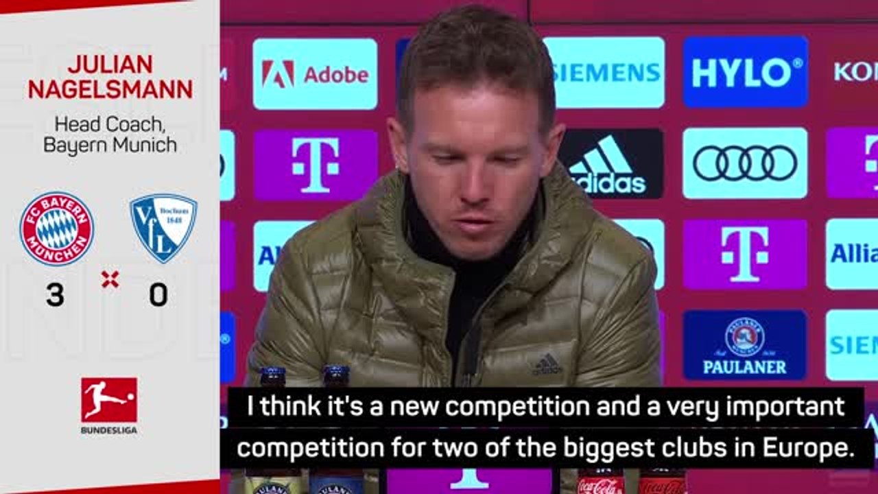 Nagelsmann says recent form not important when...