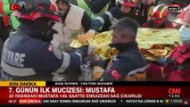 149 saat sonra mucize: Antakya Mutlular Apartmanı enkazından 35 yaşındaki Mustafa enkazdan sağ çıkarıldı