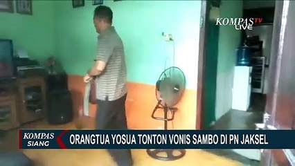 Berangkat ke Jakarta, Orang Tua Yosua Tonton Vonis Sambo di PN Jaksel