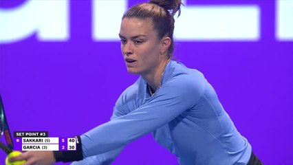 Maria Sakkari, Caroline pleure