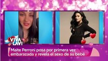 Maite Perroni revela el sexo de su bebé con tiernas fotografías