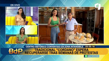 Tradicional "Cordano" espera recuperarse tras semanas de protestas en el centro de Lima