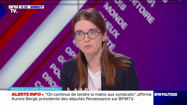 Aurore Bergé: Je crois que nous aurons une majorité pour faire voter la réforme des retraites
