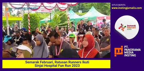 Semarak Februari, Ratusan Runners Ikuti Sinjai Hospital Fun Run 2023