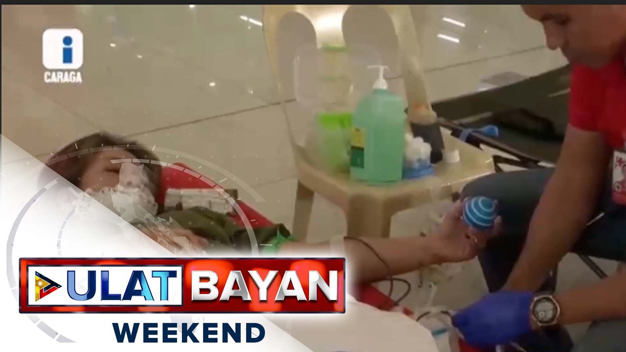 Mahigit 200 volunteers, nag-donate ng dugo sa 'Dugo Mo Buhay Ko' blood ...