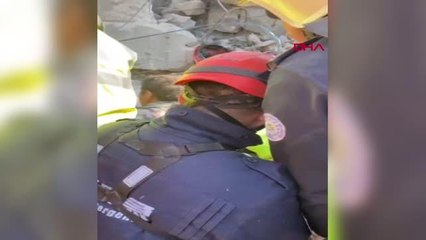 HATAY'DA ENKAZDA KALAN RABİA, 153 SAAT SONRA KURTARILDI