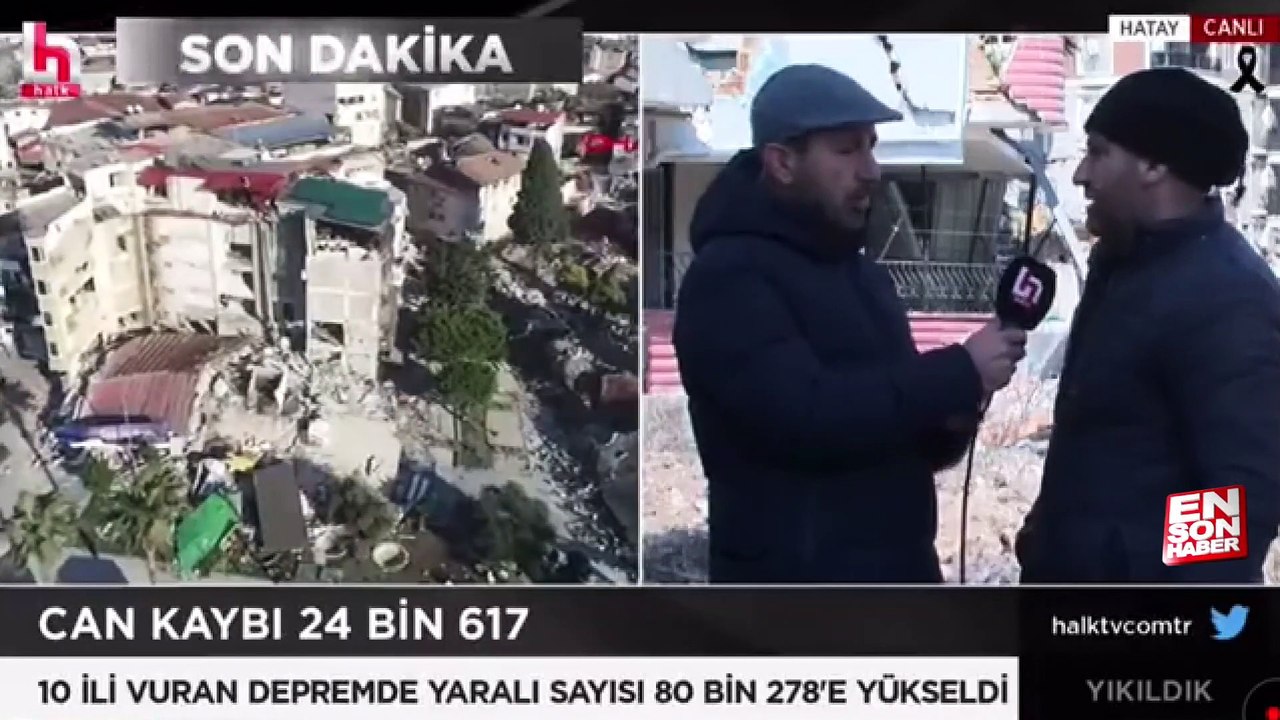 Halk TV'de 'devlet burada' çıkışı sunucuyu zor durumda bıraktı