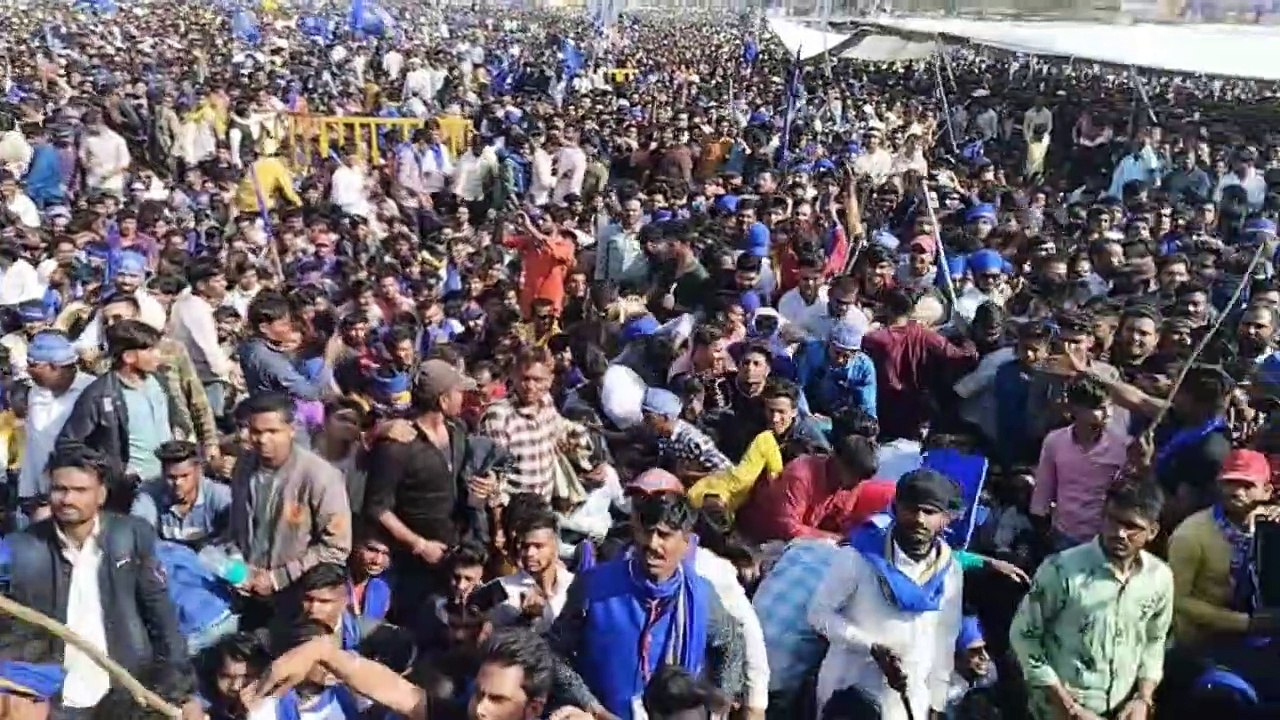 भोपाल में भीम आर्मी का शक्ति प्रदर्शन