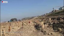 العربية ترصد مقبرة كبيرة لضحايا الزلزال في هطاي