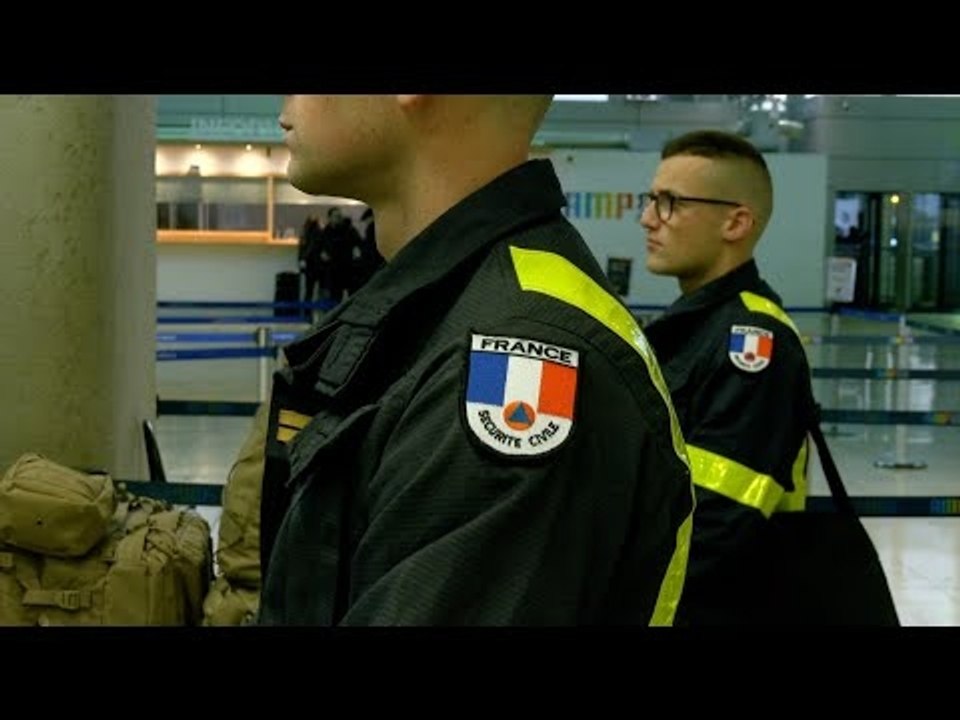 Marseille : la Sécurité civile part au secours de la Turquie