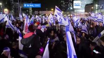 Verwandelt Netanjahu Israel in eine Diktatur? 80.000 bei Protesten mit dabei