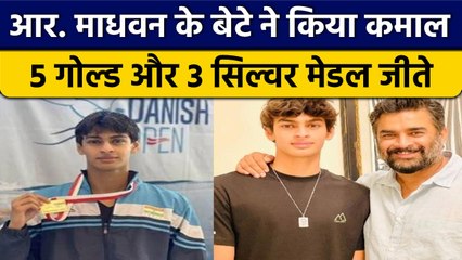 Actor R Madhvan के बेटे ने किया कमाल, Khelo India में जीते 5 Gold और 2 Silver Medal | वनइंडिया हिंदी
