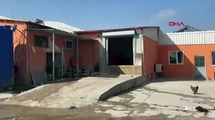 Kokoreç üretim tesisinde patlama