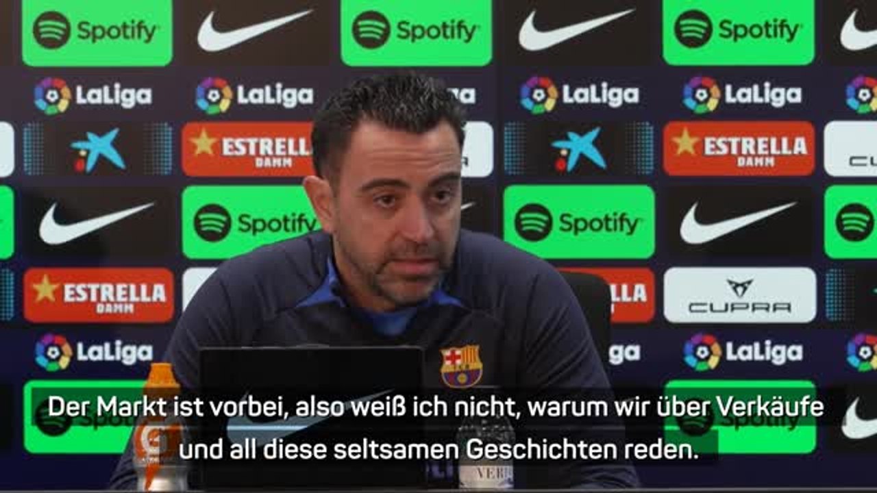 Xavi zu Fati-Gerüchte: 'Verstehe es nicht'