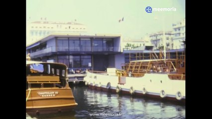 Meemoria 50sec en Arrière - Le vieux port et le Palais Méditerranée de Cannes dans les années 70