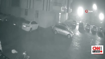 Yer: Şanlıurfa... Depremin şiddeti güvenlik kamerasına yansıdı