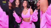 Kim Kardashian at the opening of her brand's Skims