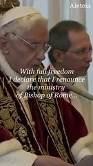 Yesterday was the 10th anniversary of Benedict XVI’s retirement from being Pope.